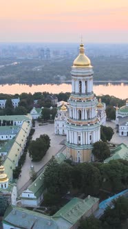 KyivPechersk Lavra in the Morning at Sunrise