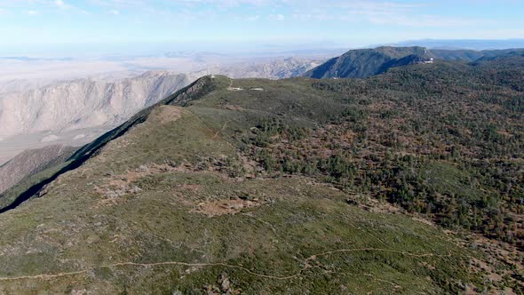 Laguna Mountains During Dry Fall Season, California