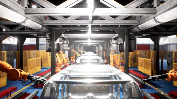 Car Factory Production Line alt