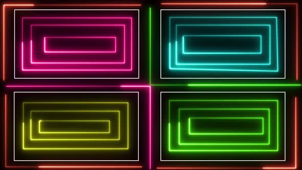 neon line background animation.