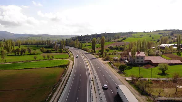 Nature and Road