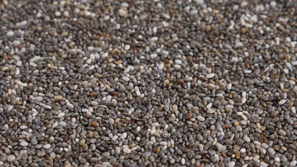 Chia Seeds Background