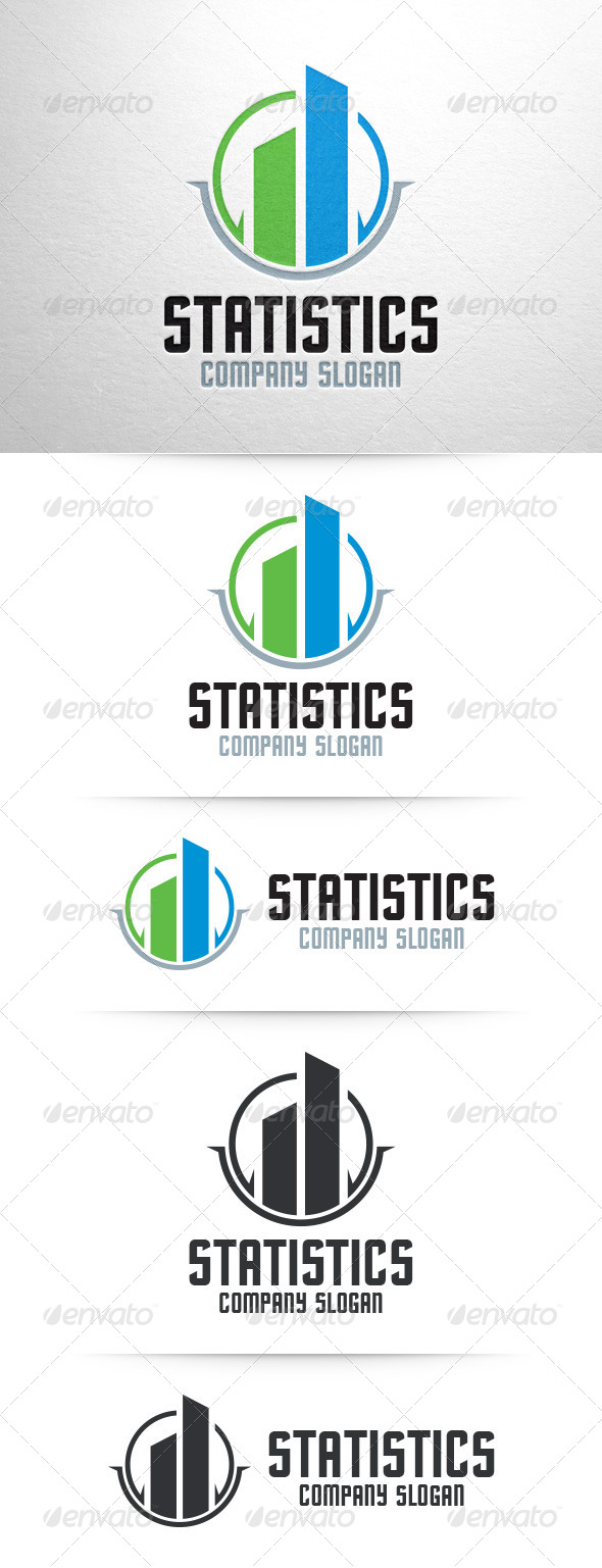 Statistics Logo Template