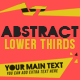Abstract Lower Thirds - VideoHive Item for Sale