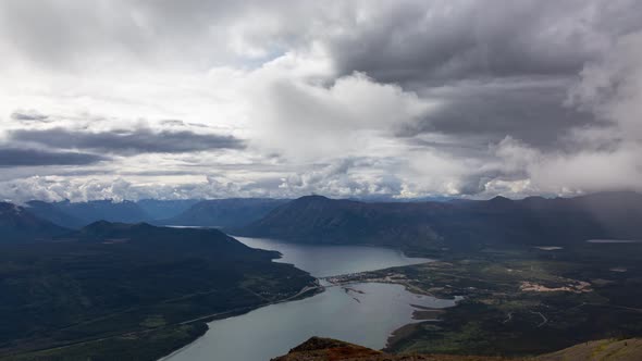 Time Lapse of Carcross in Yukon, Canada