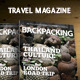 BackPacking Magazine Template for Print - GraphicRiver Item for Sale