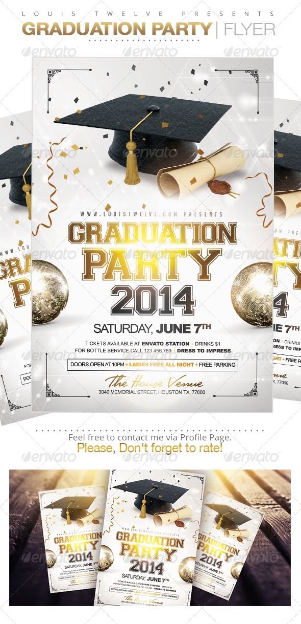 Graduation Party | Flyer Template