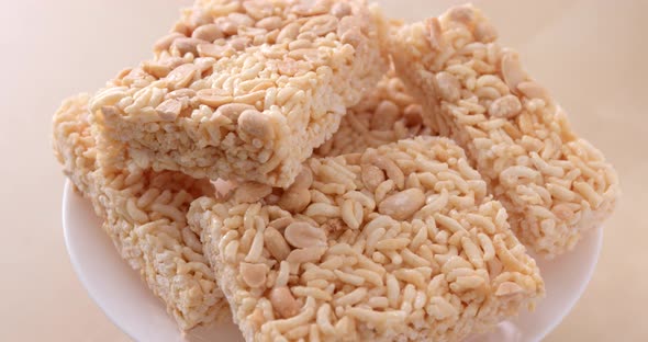 Rice Crispy Squares, traditional Chinese snack