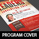 Leadership Convention Program Cover Template