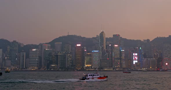 Victoria Harbor, Hong Kong