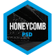 Honeycomb One Page PSD Template - ThemeForest Item for Sale