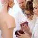 Students of Medicine Examining Anatomical Model in Classroom - VideoHive Item for Sale