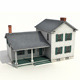 Big White House Building - 3DOcean Item for Sale