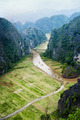 Early morning at Tam Coc near Ninh Binh, Vietnam - PhotoDune Item for Sale
