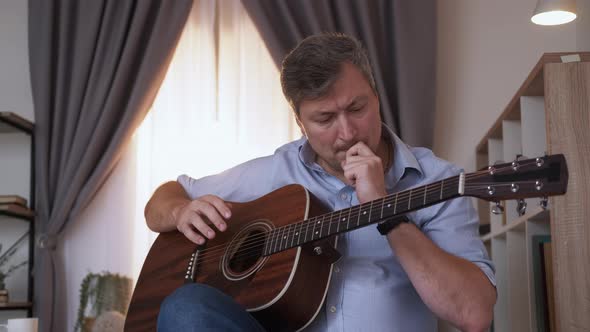 Musical Hobby Desperate Man Learning Problem