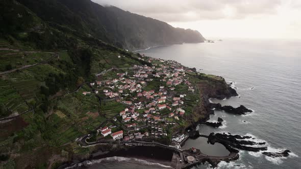 Coastal Town of Seixal in Madeira