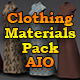 Standard Clothes Material Pack-AIO for Cinema 4D - 3DOcean Item for Sale