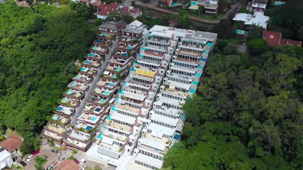 Cottages, Mansions (Porto Alegre, Rio Grande do Sul, Brazil) aerial view