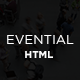 Evential - One Page Responsive Event Template - ThemeForest Item for Sale