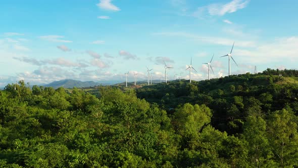 Wind Mill Farm. Philippines, Luzon