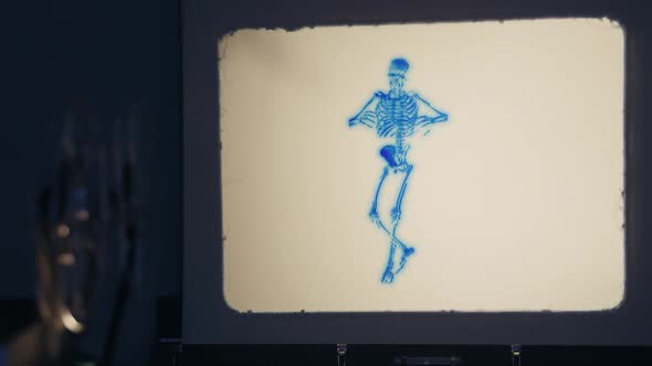 a scene on the theme of the popular holiday halloween alt