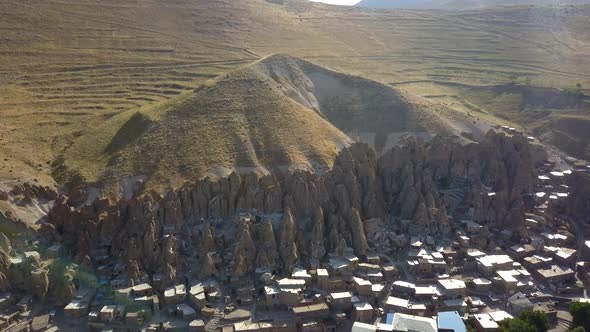 Aerial Iran Tabriz Kandovan