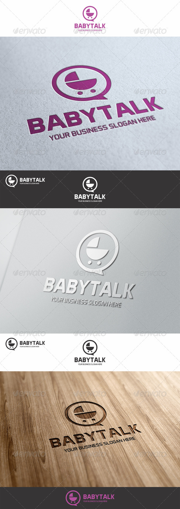 Baby Talk - Multipurpose Logo