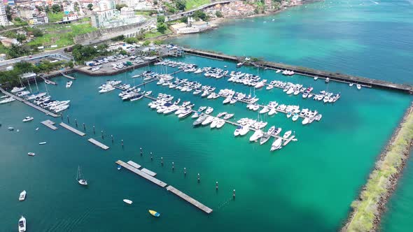 Salvador Bahia Brazil. Travel destinations at brazilian northeast.