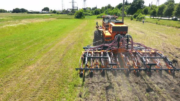 Sowing of Crops Wheat Corn Seeder Automatically