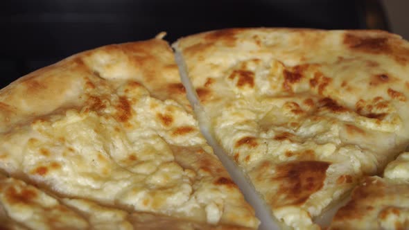 Georgian Snacks Served at a Banquet Table