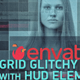 Grid Glitchy Intro/Opener with HUD Elements - VideoHive Item for Sale