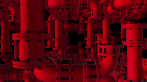 Red Pipe Tunnel 02 Hd  alt