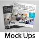 Square Magazine Mock-Up - GraphicRiver Item for Sale
