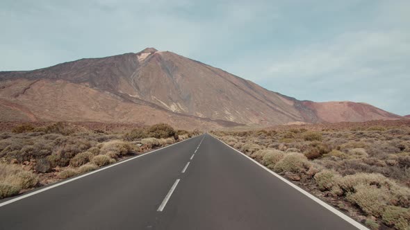 Road To Teide Volcano Tenerife