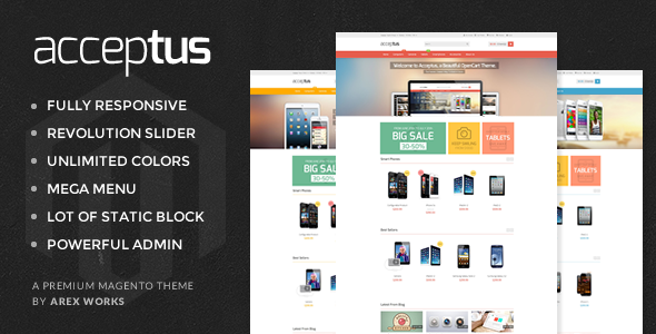 AM Acceptus – Successfully Store Magento Theme