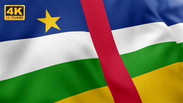 Central African Republic Flag - 4K