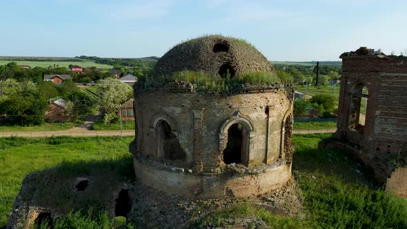 Old church in the village