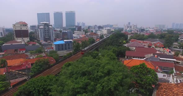 KRL Commuterline Indonesia Jakarta