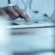 Doctor Typing On Tablet Pc - VideoHive Item for Sale