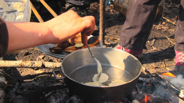 Cooking Pancake