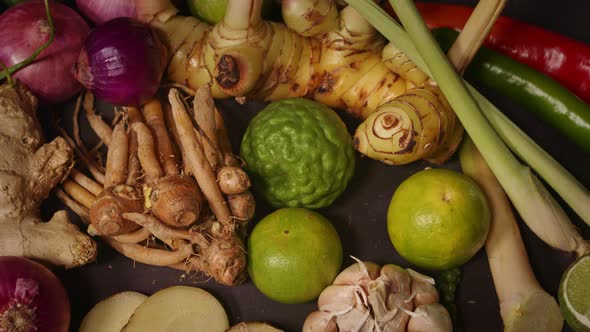 Close Up Condiments With A Spicy Taste