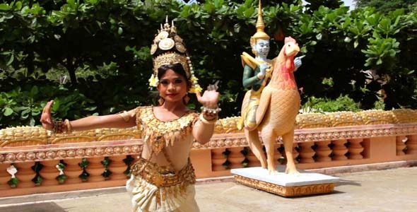 Apsara Dancer Beautiful  Female In Asian Mythology