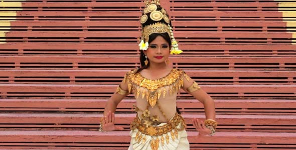 Apsara Dancer Beautiful Female In Asian Mythology