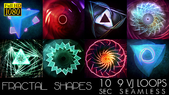 Fractal Shapes VJ Pack