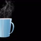 Coffee Mug With Steam and Motion Graphic Copy Space - VideoHive Item for Sale