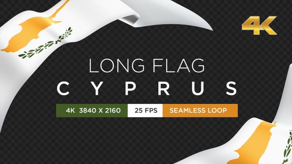 Long Flag Cyprus