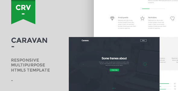 Caravan - Responsive Multipurpose Template