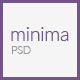 Minima - Multipurpose PSD Template - ThemeForest Item for Sale