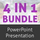 4 in 1 PowerPoint Presentation Bundle - GraphicRiver Item for Sale
