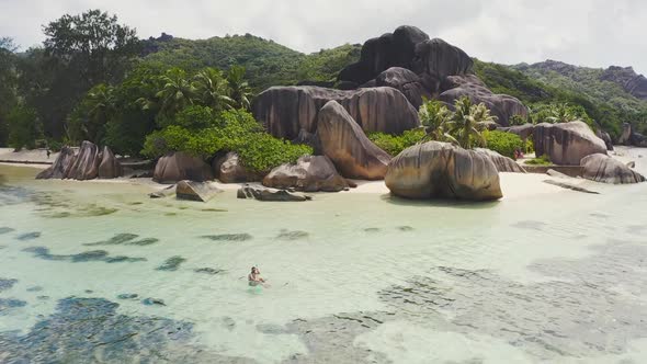 Seascapes of the seychelles